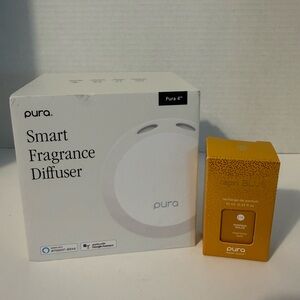 Pura 4 Smart Fragrance Diffuser with Pumpkin Dulce refill Works with Alexa